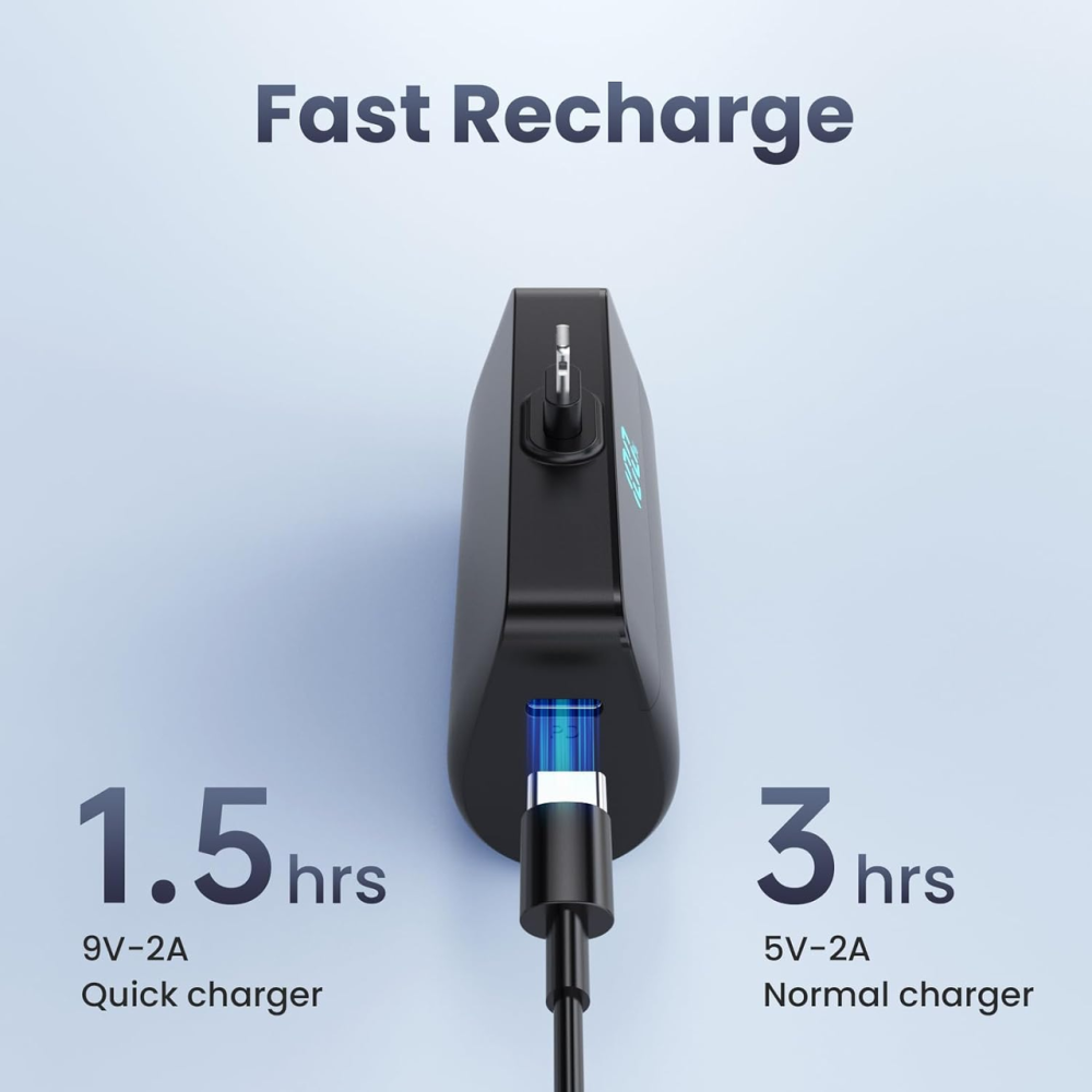 Мини повербанк Pxwaxpy 5200 мАч USB-C PD быстрая зарядка, LED-дисплей, без проводов для iPhone 15/16 и Android Киев - изображение 6