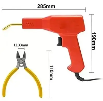 Степлер паяльник для ремонта и пайки пластика 220В с насадками и скобами для кузова, бампера, пластика Одесса - изображение 6