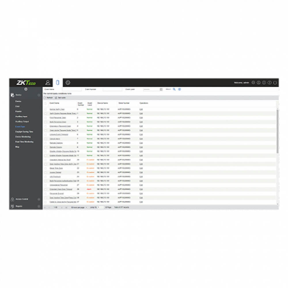 Ліцензія контролю доступу ZKTeco ZKBioAccess IVS ZKBA-AC-P25 Киев - изображение 3