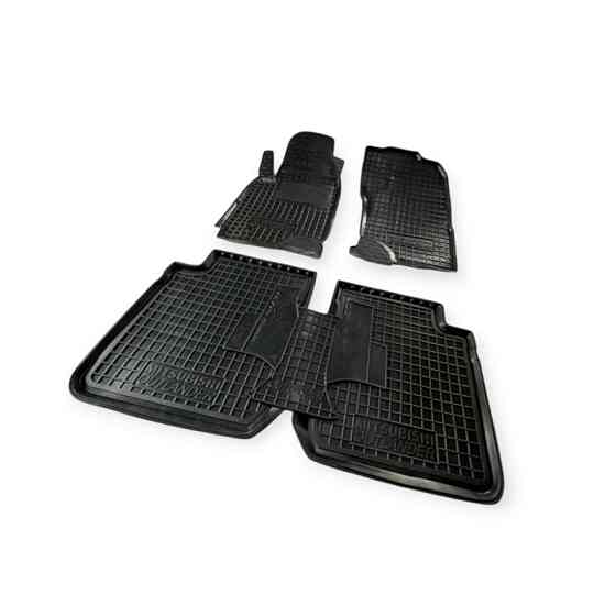 Килимки салону Mitsubishi Outlander (2003-2006) (акп) борт 2,5 см, з перемичкою Мукачево