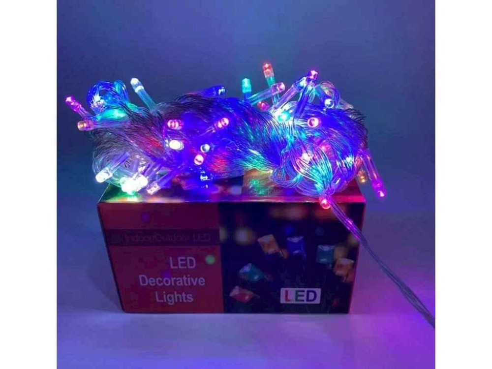 Гирлянда 180LED мульти 16м проволока проволока 220V 0370-16 ТМ PRC Киев - изображение 1