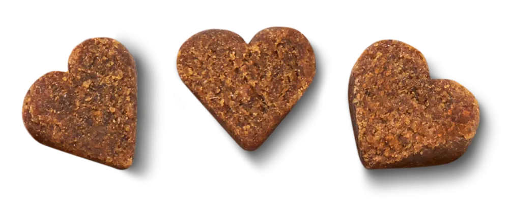 М'які ласощі сердечка для котів Вітакрафт Vitakraft Hearts SkinCoat з лососем та омега-3 для здоров'я шкіри та шерсті, 40 г Вінниця - фото 3