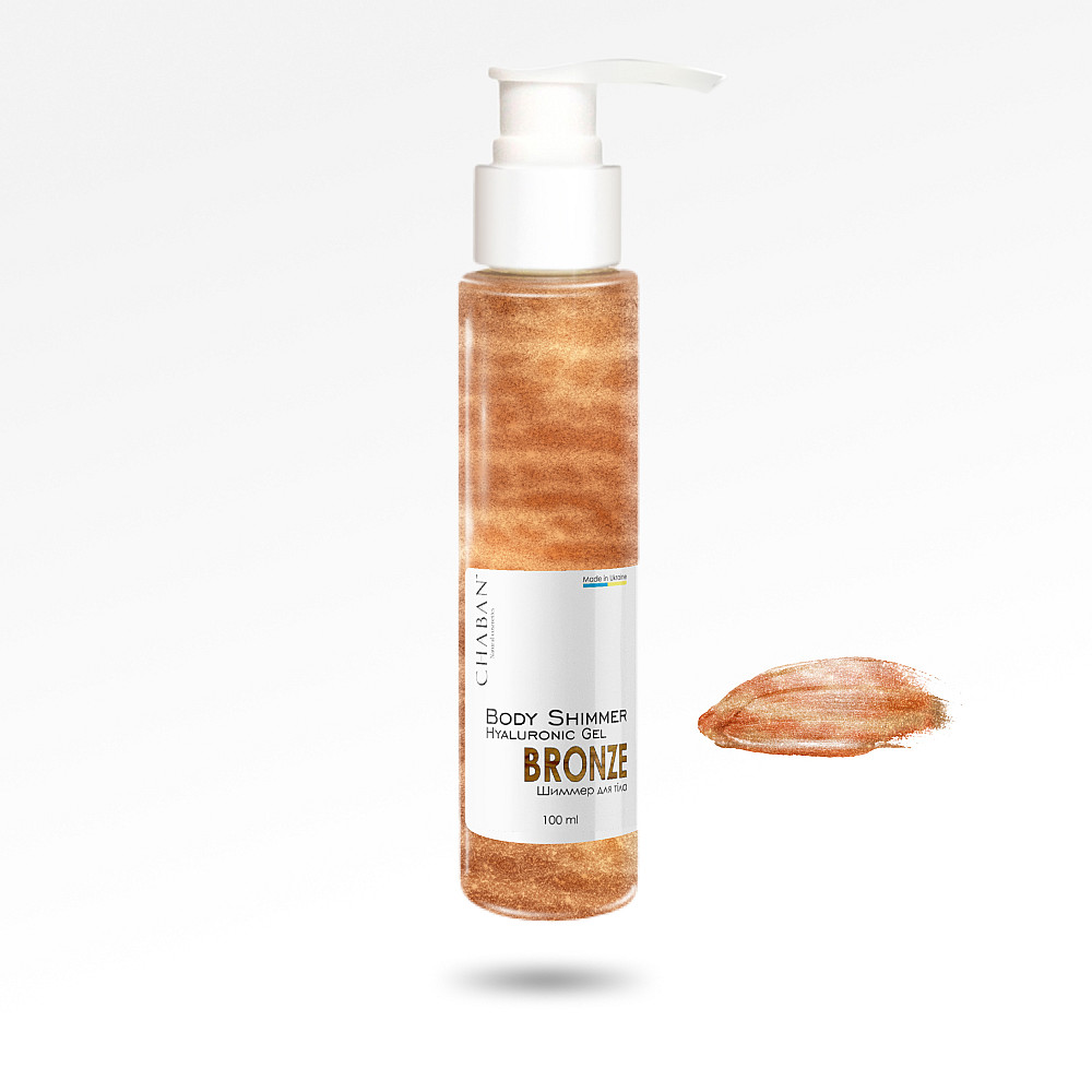 Гиалуроновый гель-шиммер для тела Bronze Chaban 100 мл Киев - изображение 1