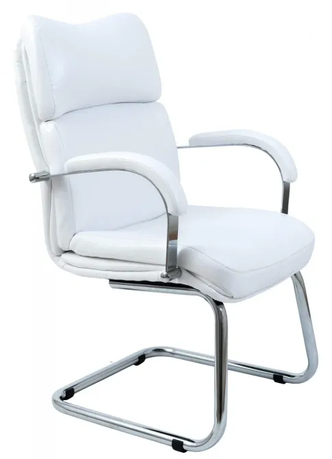 Офисное Конференционное Кресло Richman Dakota Fly 2200 CF Хром Белый Киев - изображение 1