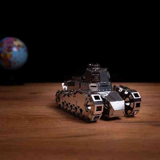 Колекційна модель-конструктор Metal Time Nimble Fighter Танк Renault FT-17 механічний (MT010) Харків