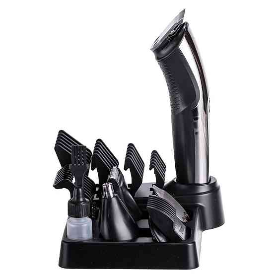 Набір для стрижки волосся 5 в 1 машинка, триммер та бритва Vgr V-107 Київ