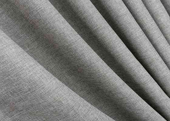 Комплект готових штор VR-Textil Льон ALORA-TON № 1875ш Світло-сірий 100х250см 2 шт (39-951) Київ