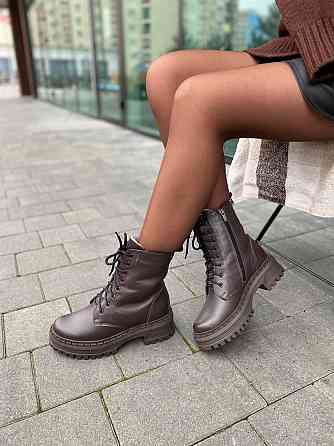 Черевики жіночі EDAN 78/1 шоколадні (зима, шкіра натуральна) (6150) Коломия