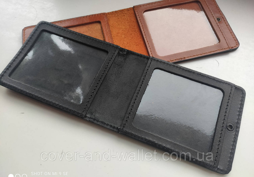 Обложка кожаная  "Національна Гвардія" Чорний Київ - фото 2