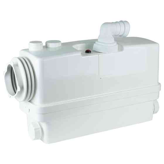 LEO Станция канализационная 0.6кВт Hmax 8.5м Qmax 110л/мин 3 входа + боковой вход 90мм LEO 3.0 Киев