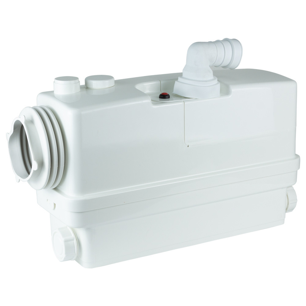 LEO Станция канализационная 0.6кВт Hmax 8.5м Qmax 110л/мин 3 входа + боковой вход 90мм LEO 3.0 Киев - изображение 1