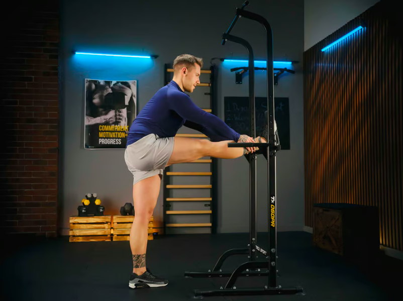 Силова станція тренажер TX-060PR підлогові турнік і бруси для дому та спортзалу багатофункціональна для всіх видів м'язів Київ - фото 9
