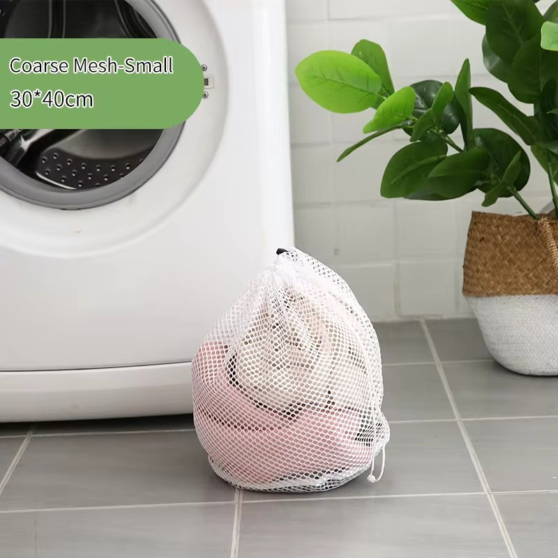 Набор мешков-сеткой для белья со шнурком зятяжкой для стирки в стиральной машине комплект 4 штуки Каменец-Подольский - изображение 2