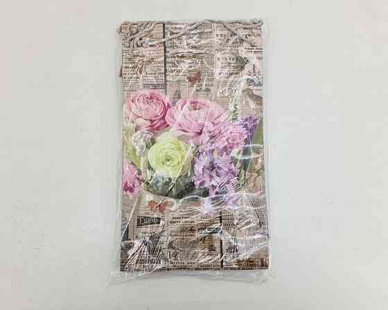 Большой бумажный пакет вертикальный  25/37/8(артBV-097) (12 шт) Харьков