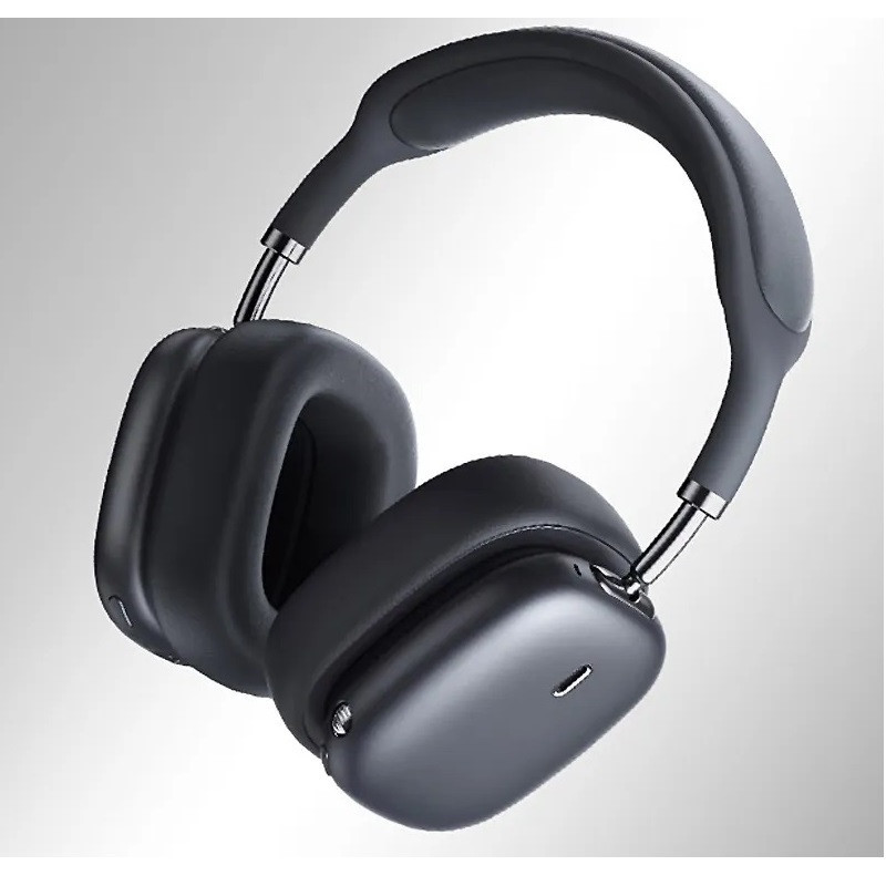 Бездротові накладні навушники Baseus Bowie H2 Noise-Cancelling Wireless Headphone Grey Киев - изображение 7