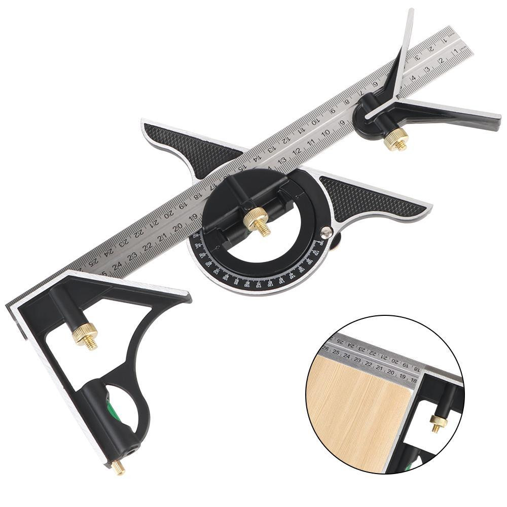 Угломер 3в1 с транспортиром и уровнем, 300мм Киев - изображение 4