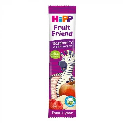 Батончик дитячий HiPP фруктово-злаковий малина, банан, яблуко 23 г (1999031) Вінниця - фото 1