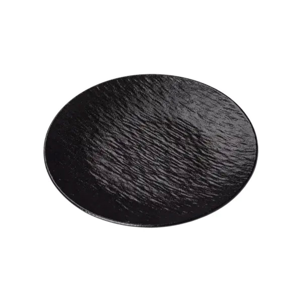 Yiwu Тарілка десертна порцелянова 20 см чорна HP-7-729 Київ - фото 2