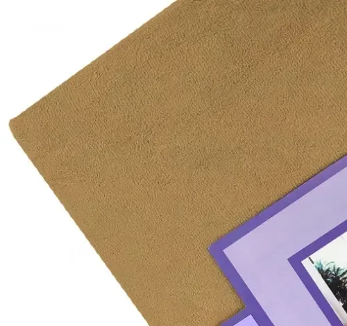 бежевая Простынь махровая на резинке с наволочками Anisa (220х240+30 см) Коломия - фото 1