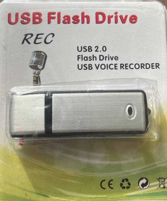 Диктофон флешка 16 гб. Харків - фото 1