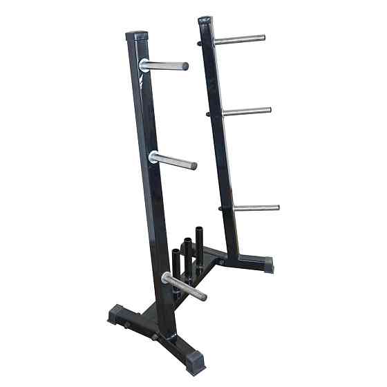 Стойка для блинов и грифов 25 и 50 мм KZ-479 Разборная стойка для гантелей, грифов и дисков. Киев