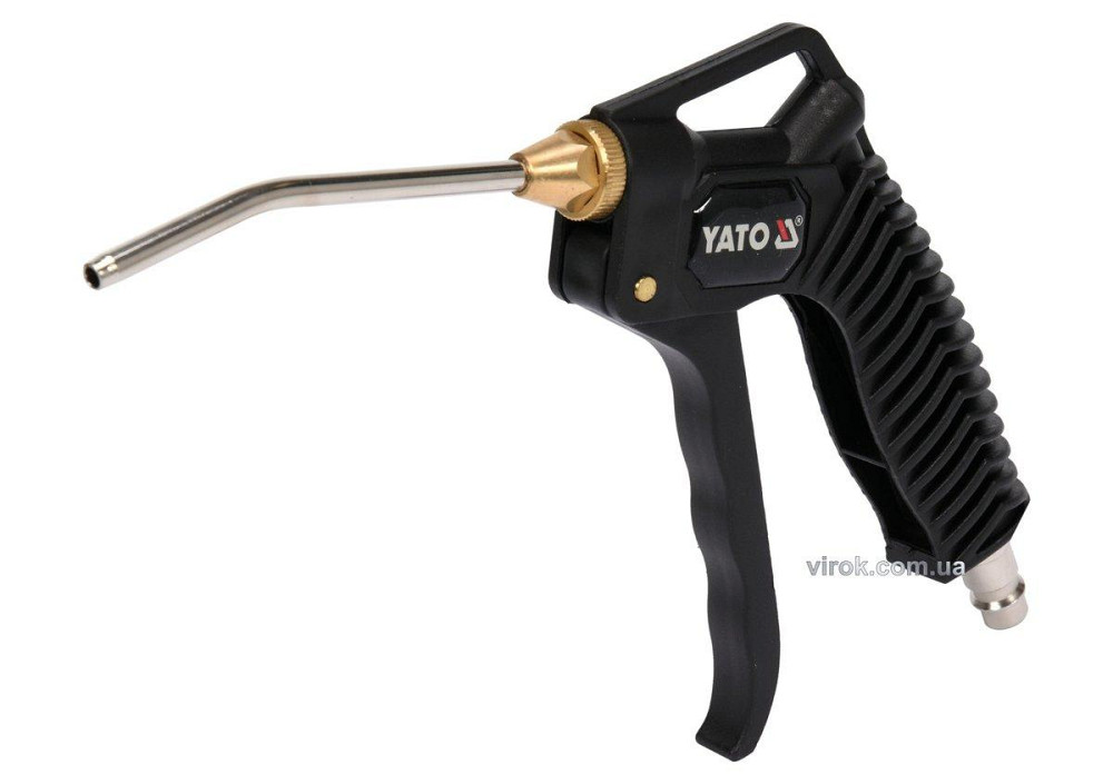 Пістолет пневматичний продувальний YATO з соплом l=110 мм, Ø=1/4", для тиску- 0.8 MPa [20/40] Одеса - фото 1