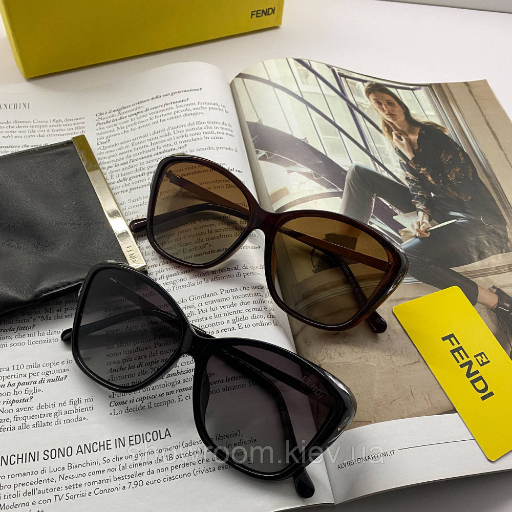 Женские очки с поляризацией (3220) black Киев - изображение 6