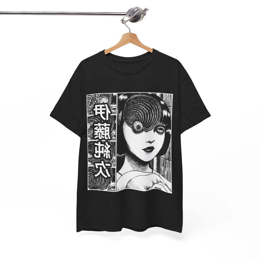 Футболка для мальчика аниме Томие Джунджи Іто Аниме оверсайз (рост от 165 до 180 ) Черний AnimeJ0151m Днепр - изображение 6