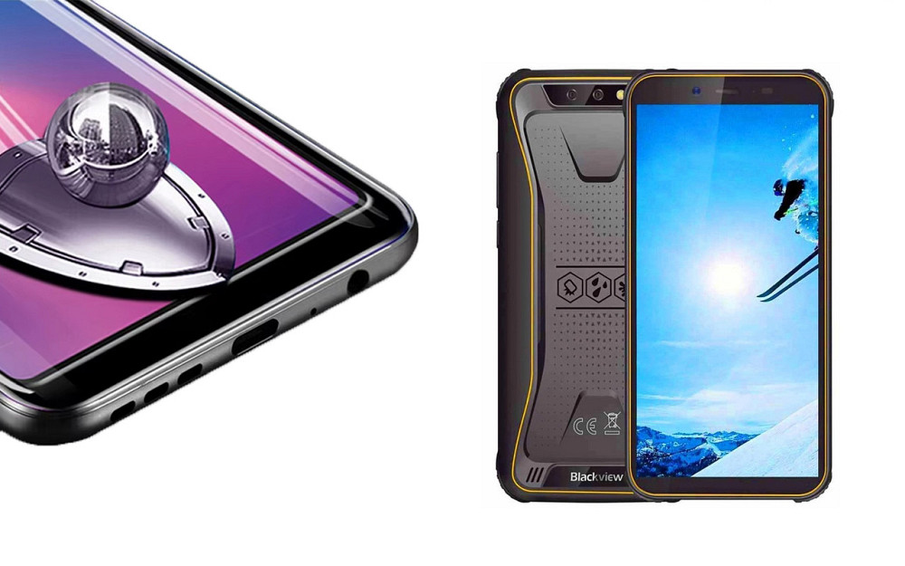 Захисне скло DefenzoGlass для Blackview BV5500, BV5500 Plus, BV5500 Pro – подвійна міцність Київ - фото 1