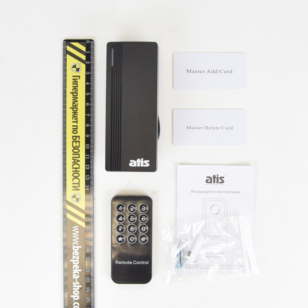 Контролер із вбудованим зчитувачем EM-Marine вологозахищений ATIS ACPR-07 EM-W (black) Киев - изображение 2