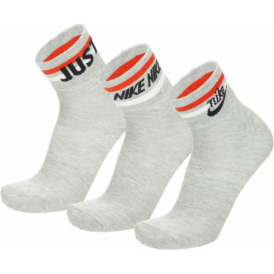Носки Nike U NK NSW EVERYDAY ESSENTIAL AN 3PR DX5080-050 46-50 3 пари Сірі (196148786071) Винница - изображение 1