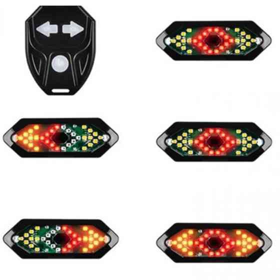 Велосипедний габаритний ліхтар FY-1820, Велоліхтар задній на багажник, Ліхтарик-мигалка для велосипеда QV-97 Івано-Франківськ