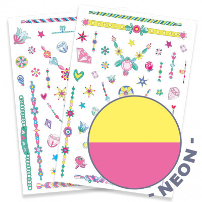 Набор для творчества Djeco Дженнис наклейки на тело (DJ09587) Винница - изображение 3