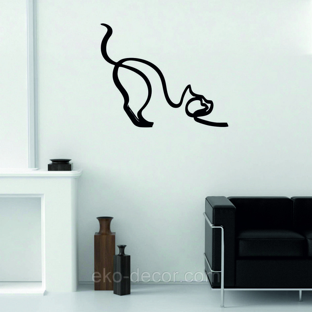 Декоративне настінне Панно «Кіт» Декор на стіну Київ - фото 2