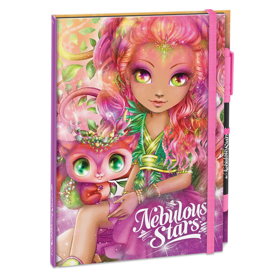 Блокнот черные листы Делюкс Хазелия Nebulous Stars 11583-2 с ручкой Винница - изображение 1