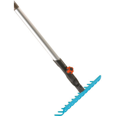 Граблі Gardena сталеві (арт.3177) + ручка дерев'яна 130 см (арт.3723) (03024-20.000.00) Вінниця - фото 1