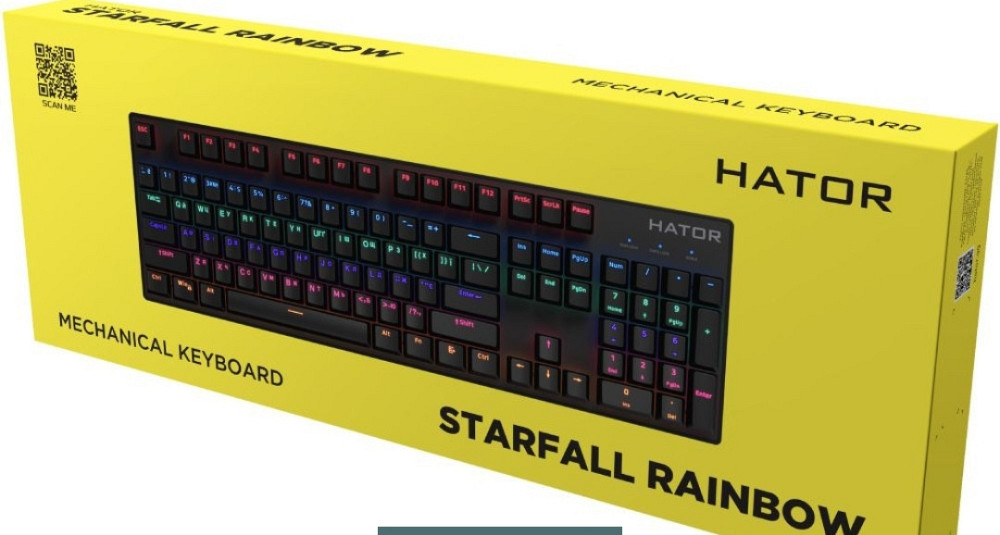 Клавіатура Механічна HATOR Starfall Outemu BLUE. Київ - фото 4