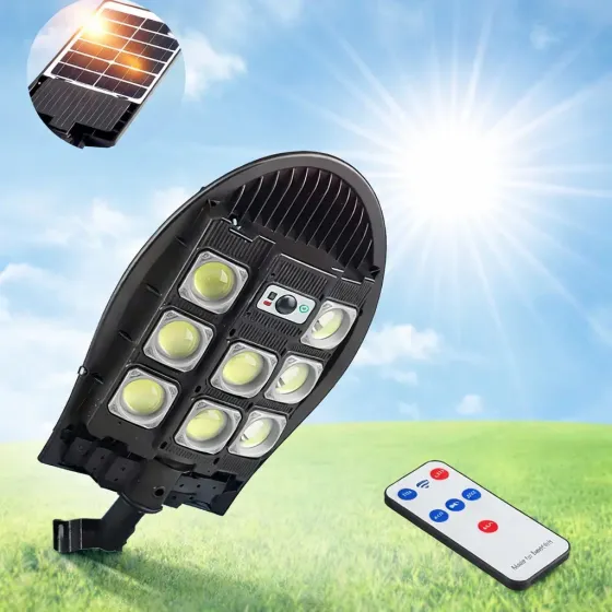 Аккумуляторный фонарь SW7103A-3 с солнечной панелью и датчиком движения Коломия