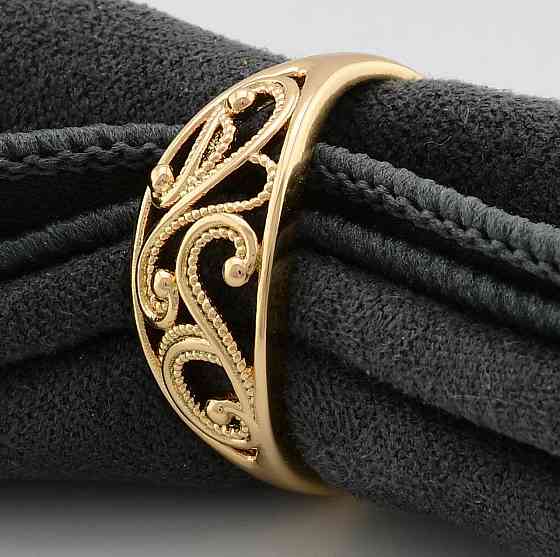 Кольцо Xuping позолота 18К, 20 размер (ширина 10мм, вес 2,2г) Киев