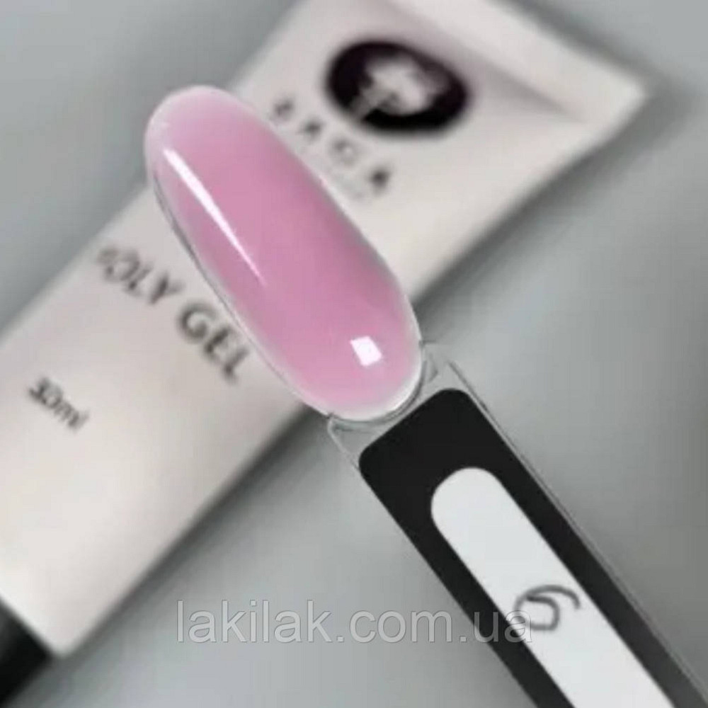 Полігель Saga Poly Gel №06 (рожевий нюд) в тюбику 30мл Херсон - фото 1