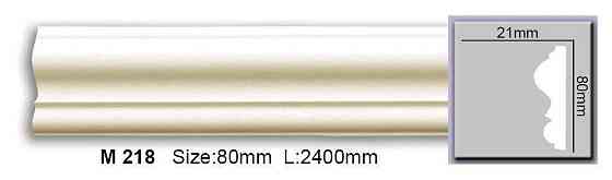 Молдинг гладкий полиуретановый Harmony M 218 Днепр