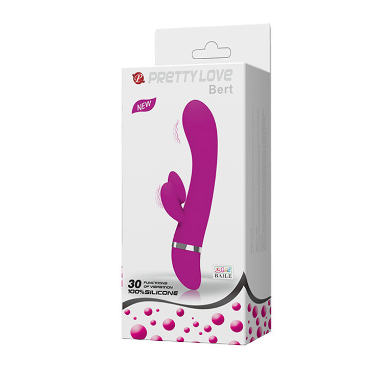 Вібратор зі стимулятором клітора BERT Sex Aura Київ - фото 1