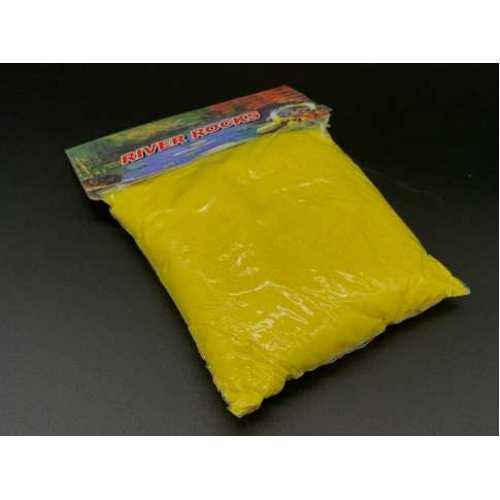 Песок для декора желтый 0,5 кг Киев - изображение 1