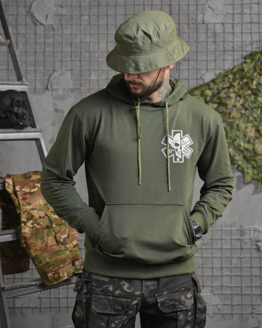 Худи  marakesh medic олива НП4863 Одесса - изображение 1