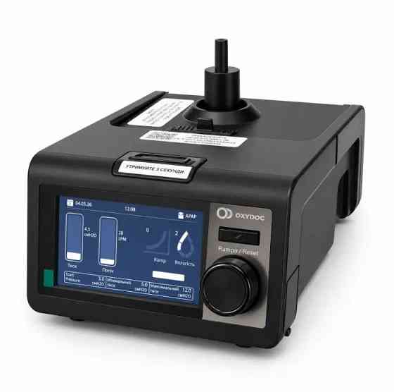 Аппарат неинвазивной вентиляции OXYDOC Авто CPAP/APAP Black Edition (Турция) Днепр