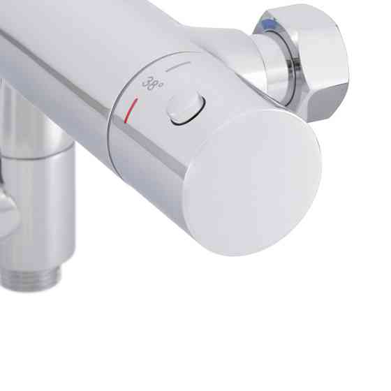 Душова колона Koer KB-57029-01 з термостатичним змішувачем, 3 функції, колір хром Харків