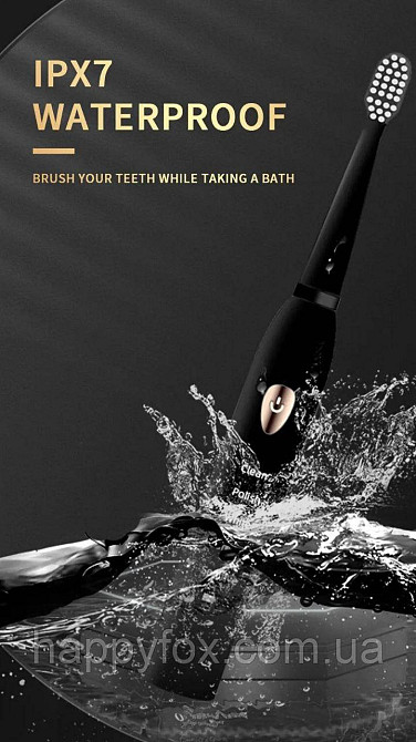 Електрична зубна щітка з 3 запасними насадками.USB зарядка. Львов - изображение 3