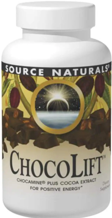 Екстракт шоколаду Source Naturals ChocoLift 60 капс Київ