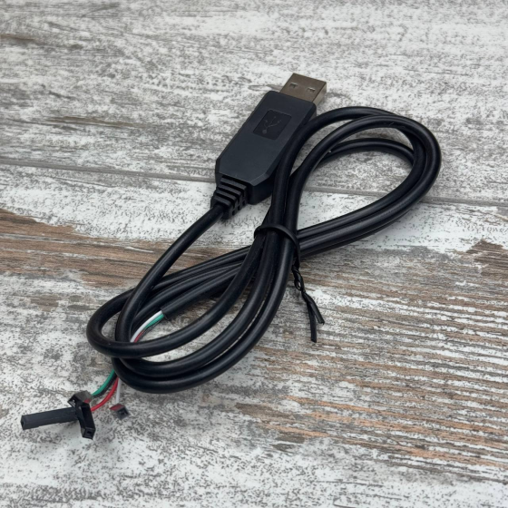 USB PL2303HX UART RS232 TTL конвертер кабель, віртуальний COM-порт, прошивка Arduino та мікроконтролерів Київ