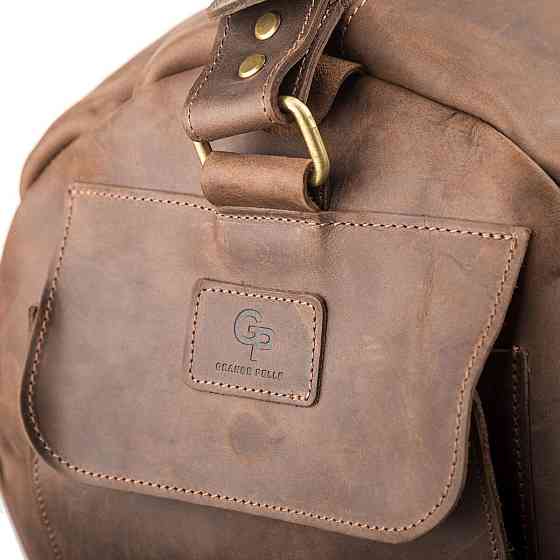 Сумка дорожня Grande Pelle 11045 Коричнева Київ